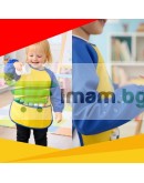 Защитна престилка за деца за рисуване, боядисване размер 98-122 3-7 години